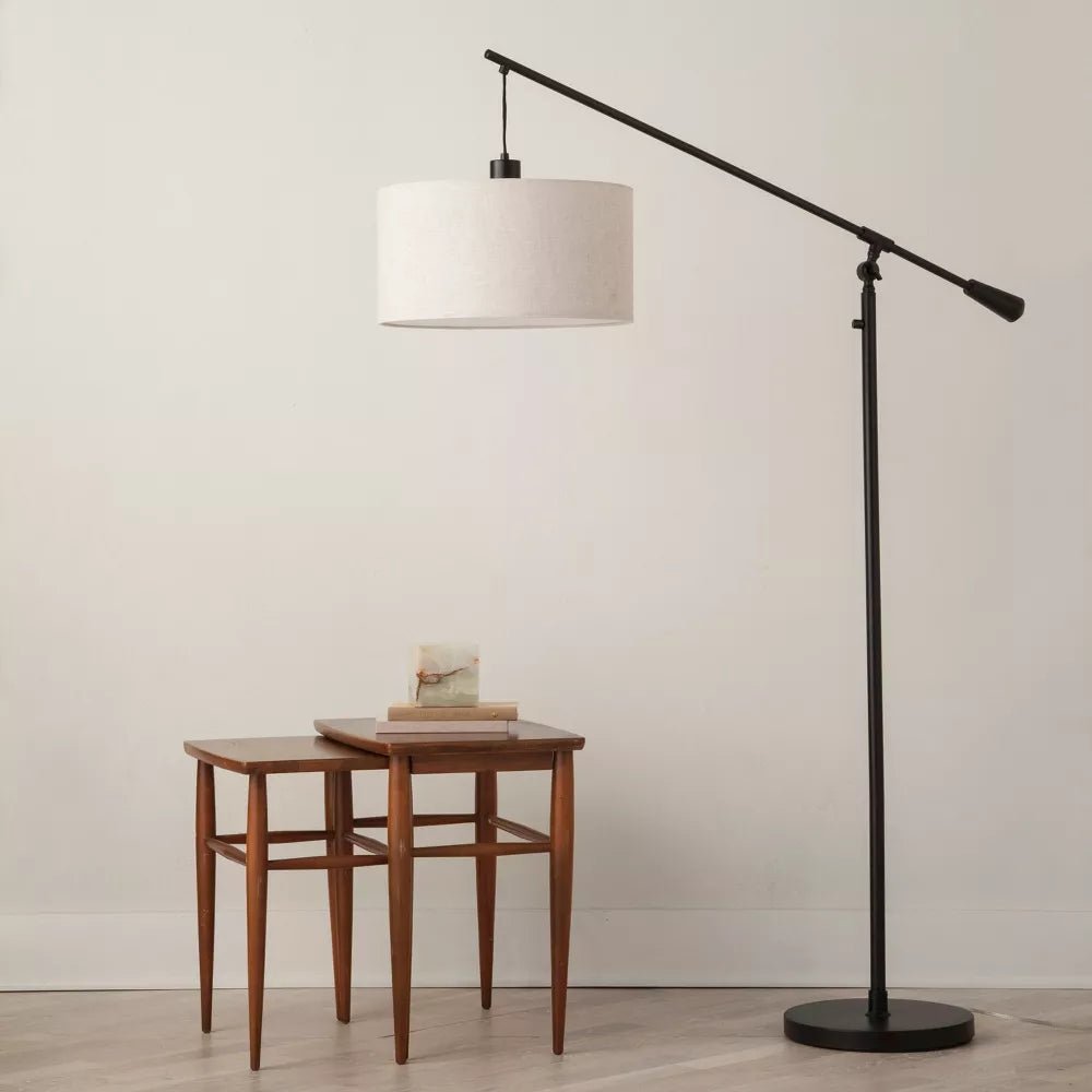 Drop Pendant Swing Arm Floor Lamp - From Where - 