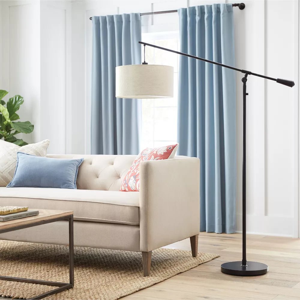 Drop Pendant Swing Arm Floor Lamp - From Where - 
