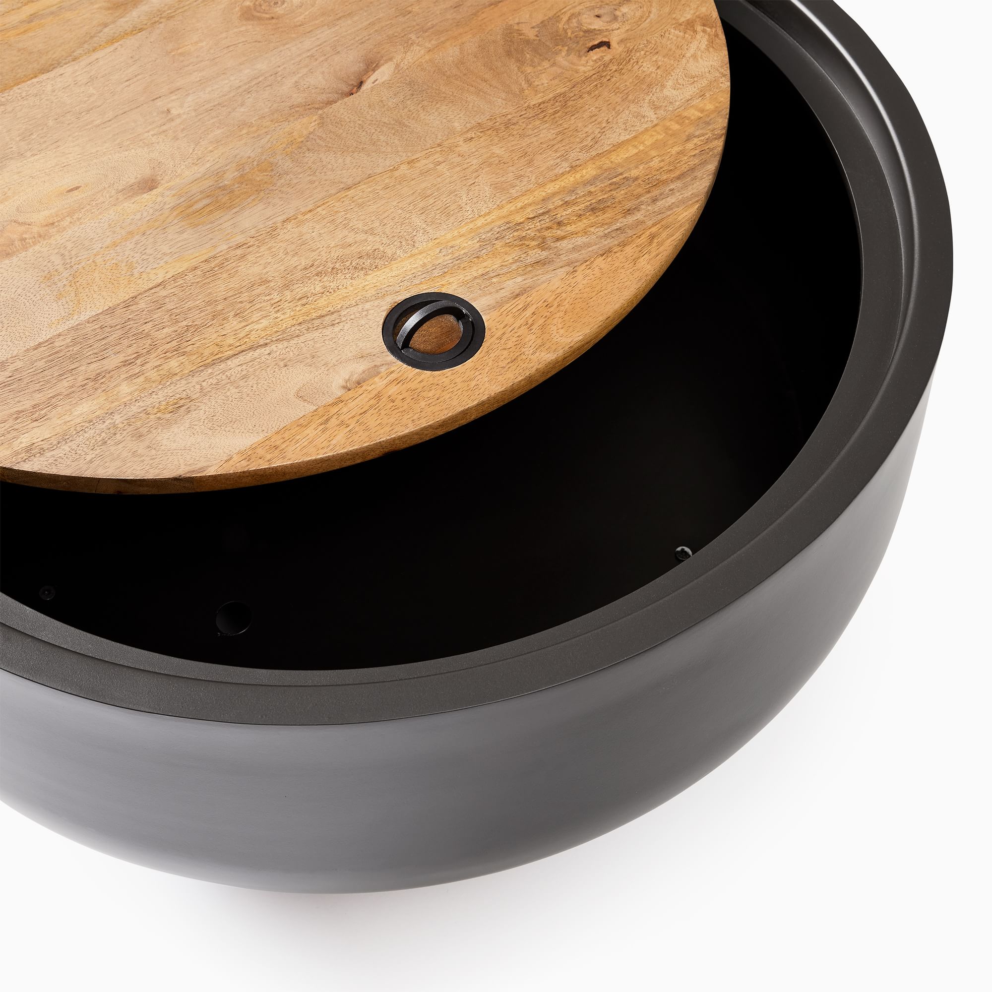 Drum Storage Coffee Table - From Where - 