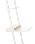 Pamella 2 Shelf Leaning Desk