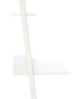 Pamella 2 Shelf Leaning Desk