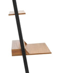 Pamella 2 Shelf Leaning Desk