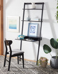 Pamella 2 Shelf Leaning Desk