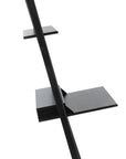 Pamella 2 Shelf Leaning Desk