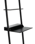 Pamella 2 Shelf Leaning Desk
