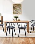DUHOME Windsor Dining Chairs (Set of 4) - From Where - 