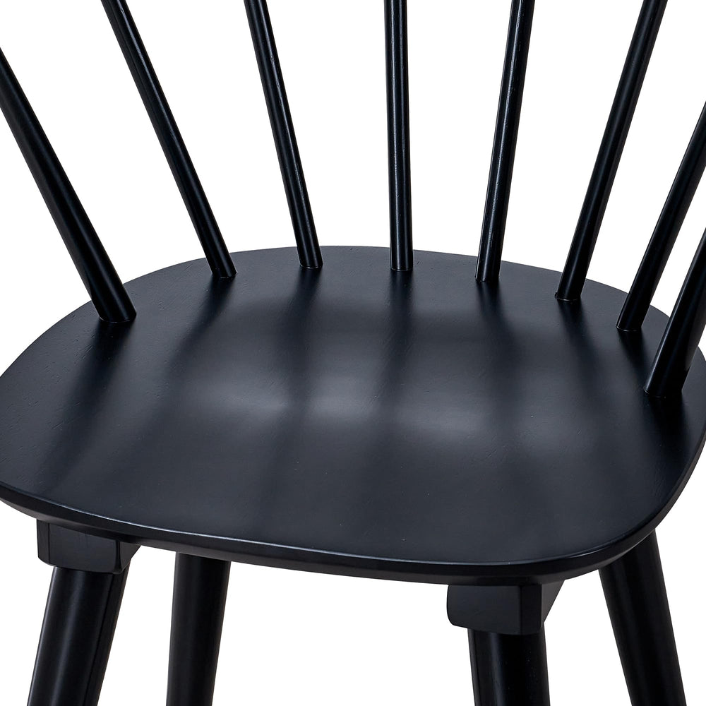 DUHOME Windsor Dining Chairs (Set of 4) - From Where - 