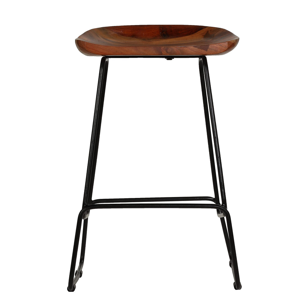 Dumas 30&quot; Solid Wood Barstool (Set of 2) - From Where - 
