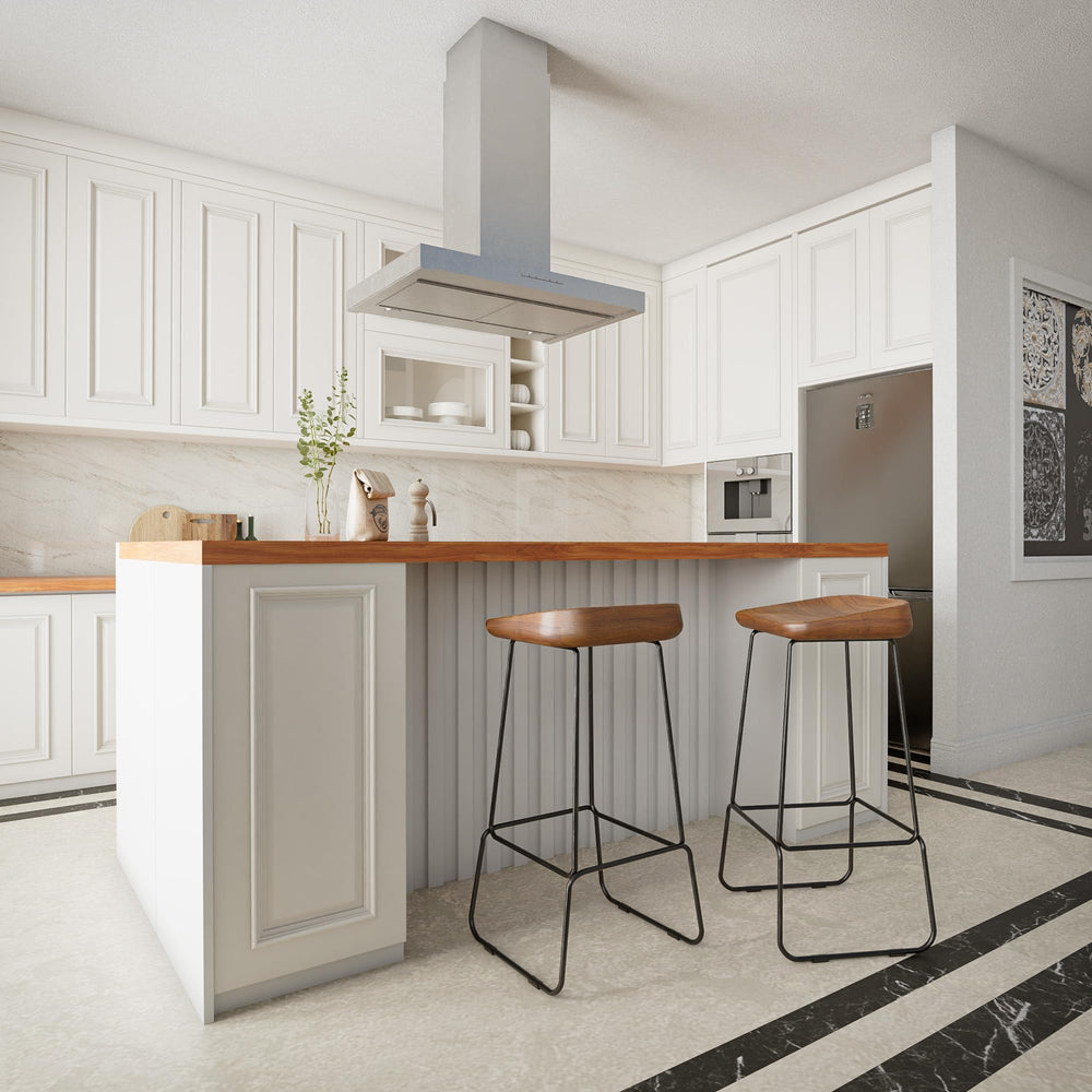 Dumas 30&quot; Solid Wood Barstool (Set of 2) - From Where - 