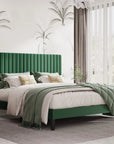 Dunphy Upholstered Platform Bed - From Where - 