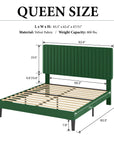 Dunphy Upholstered Platform Bed - From Where - 