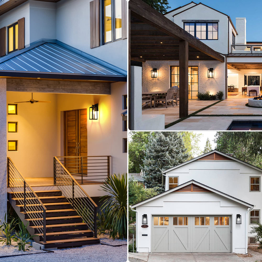 Dusk to Dawn Outdoor Wall Sconce - From Where - 