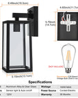 Dusk to Dawn Outdoor Wall Sconce - From Where - 