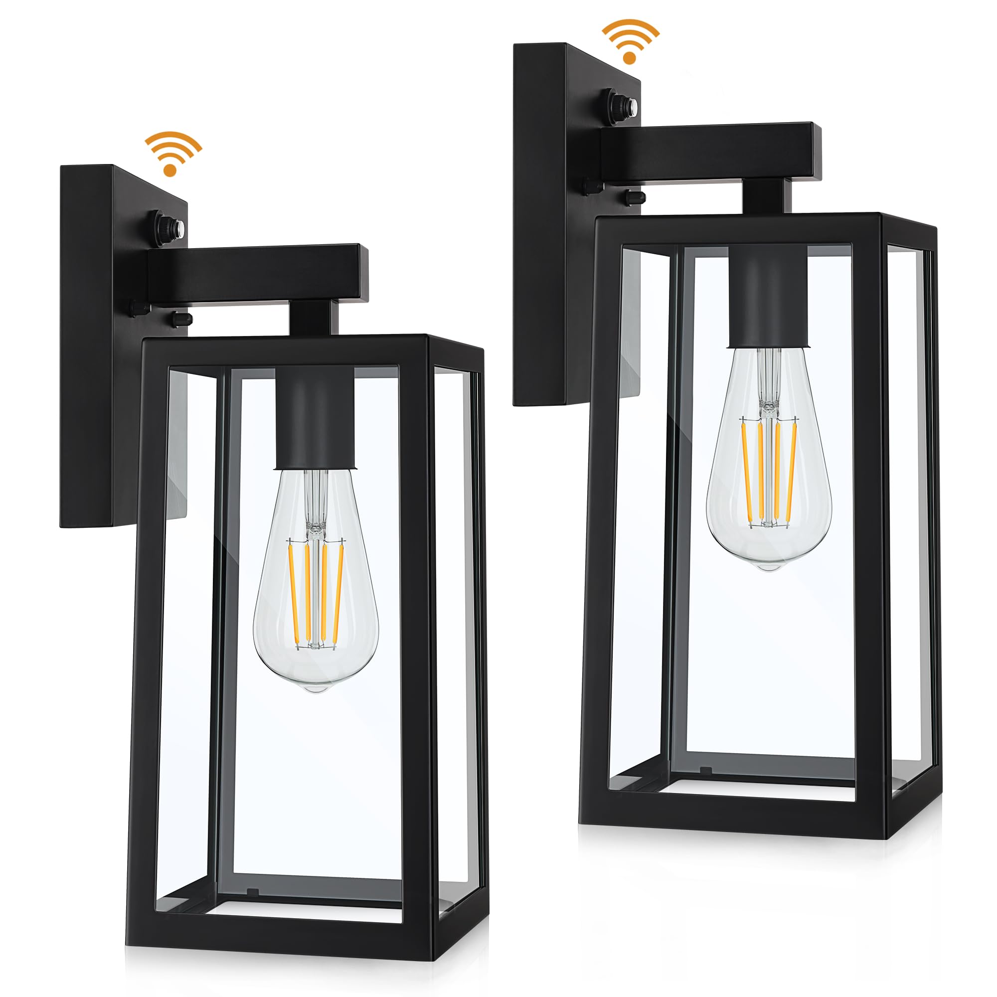 Dusk to Dawn Outdoor Wall Sconce - From Where - 