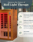 Dynamic Home Sauna with Infrared Lighting - From Where - 