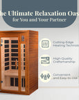 Dynamic Home Sauna with Infrared Lighting - From Where - 