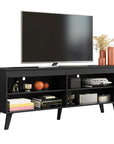 TV Stand Unit with 4 Shelves