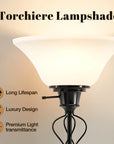 70in Black Floor Lamp
