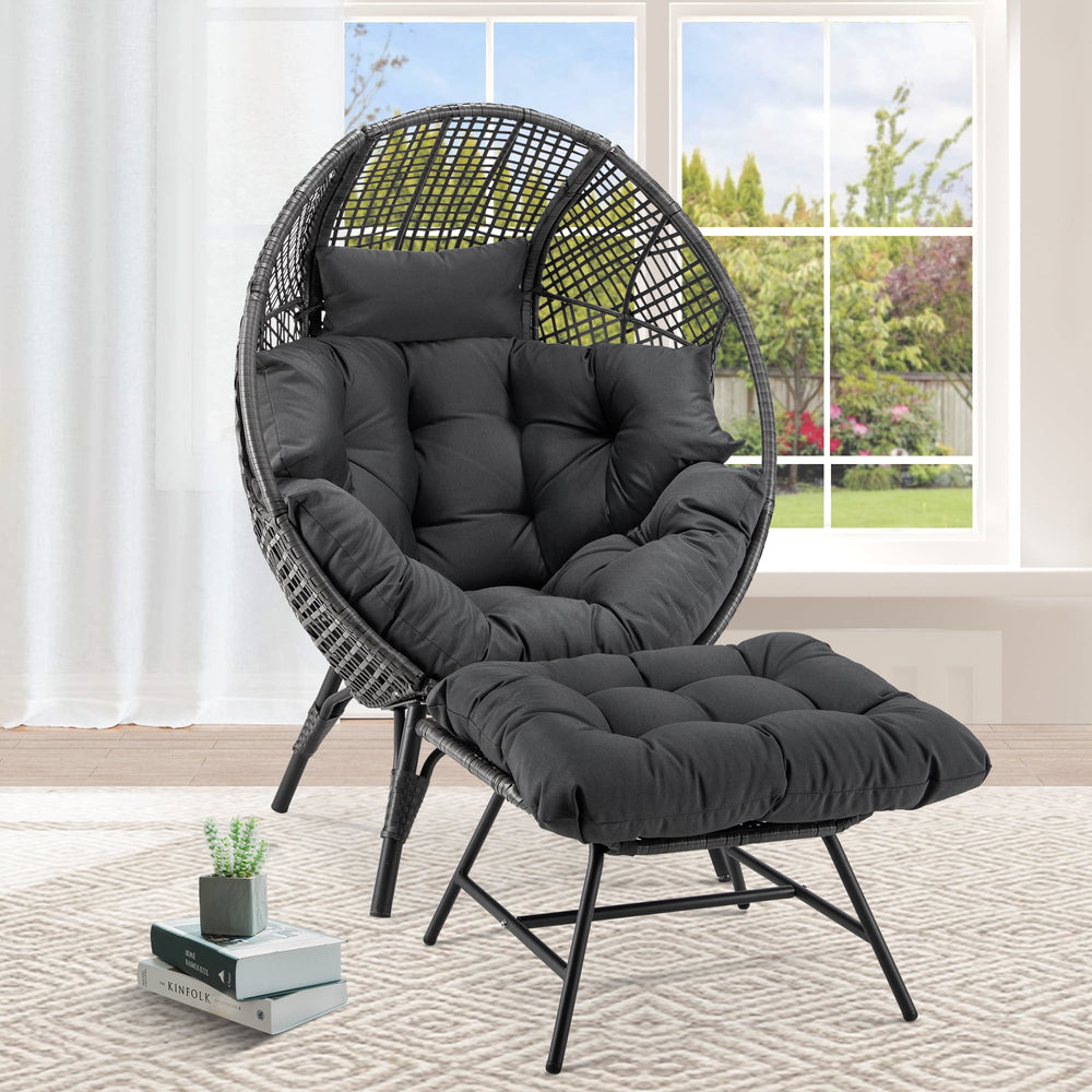 Stationary Egg Chair (Set of 2)