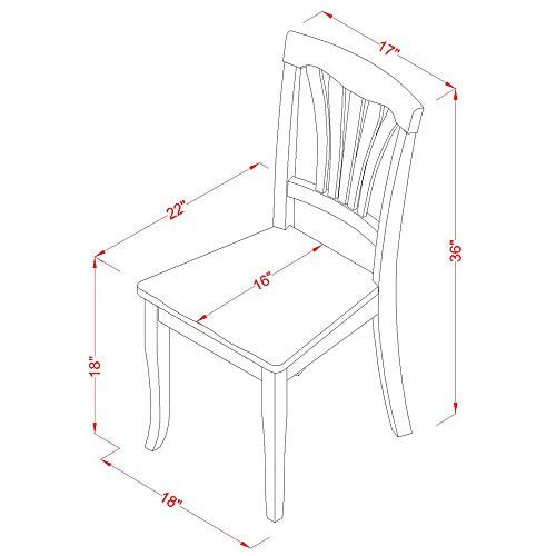 East West Furniture Dining Set - From Where - 