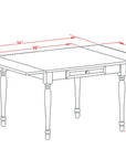 East West Furniture Dining Set - From Where - 