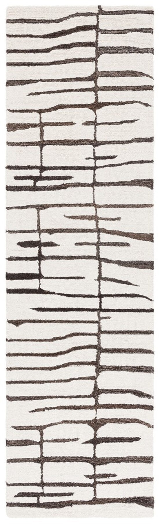 Ebony Geometric Rug - From Where - 