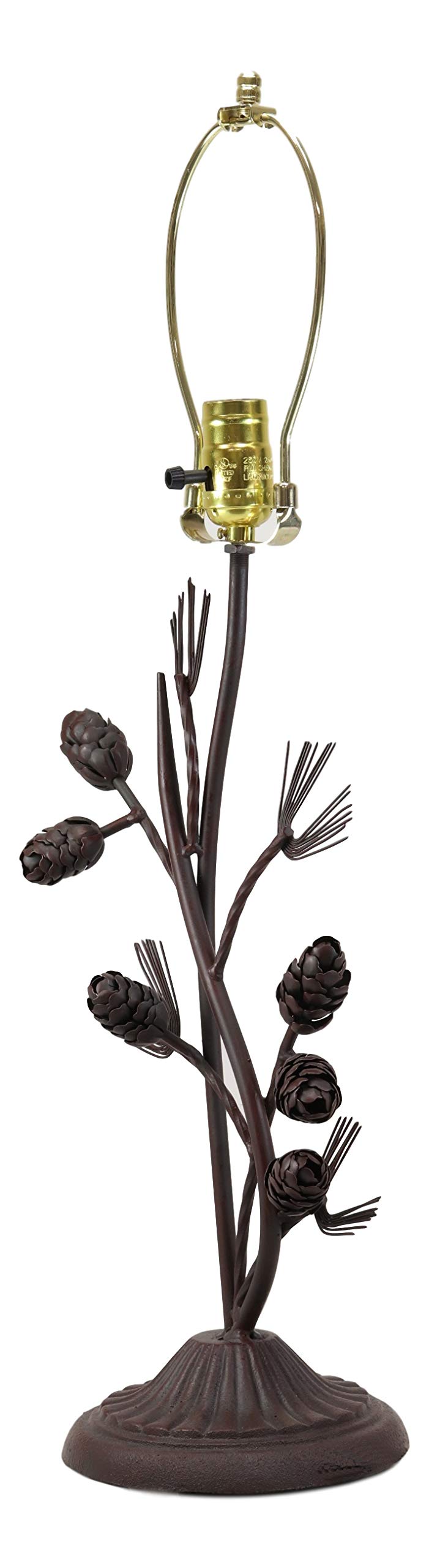 Ebros 27" Rustic Pine Tree Table Lamp - From Where - 