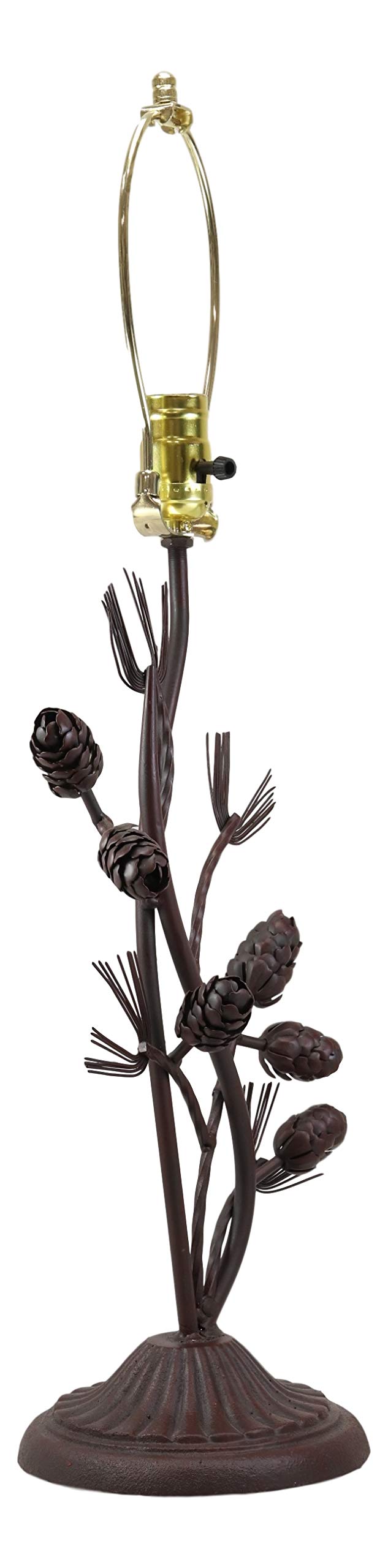 Ebros 27" Rustic Pine Tree Table Lamp - From Where - 