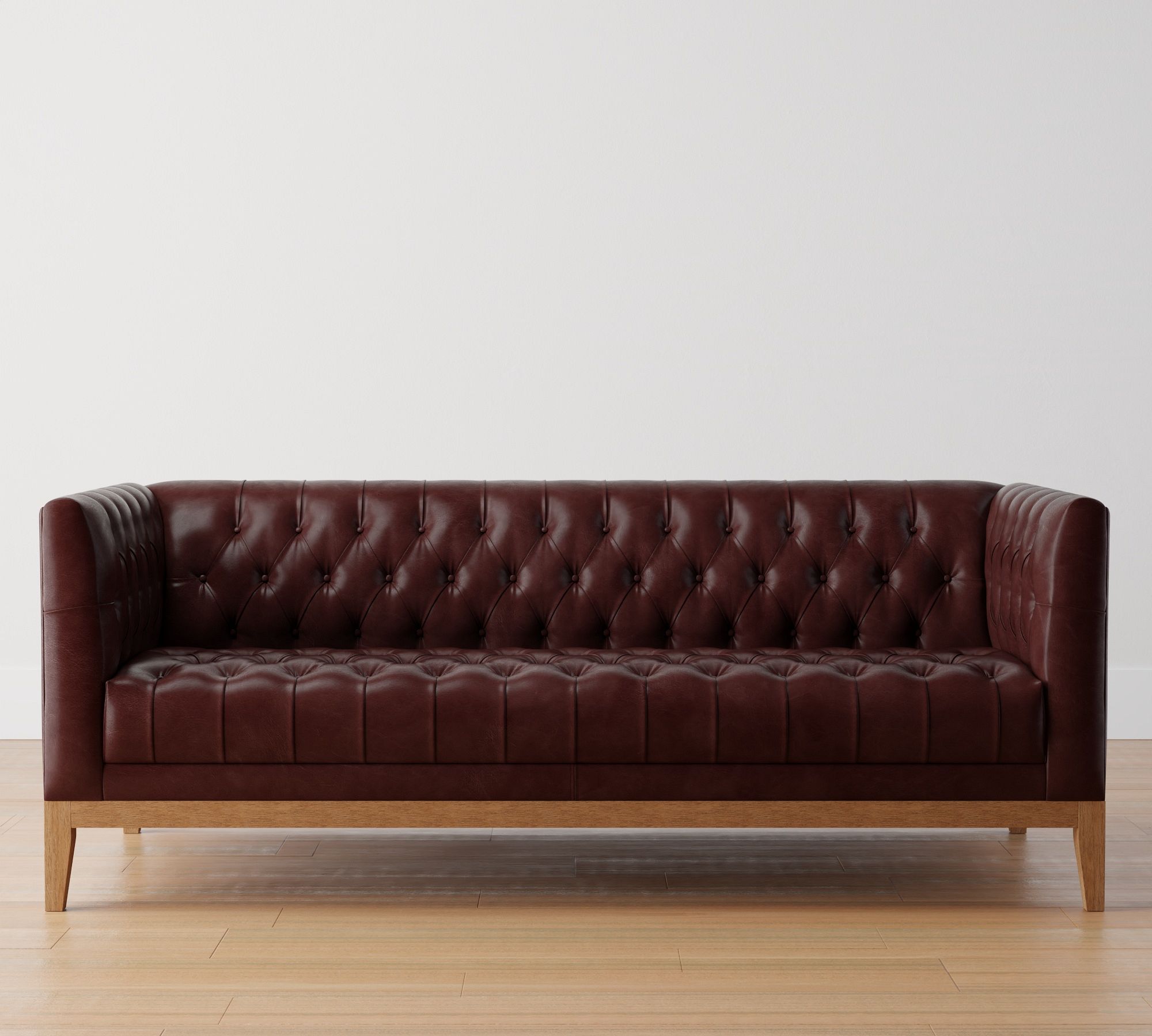 Edgewood Leather Sofa (76") - From Where Finds - 