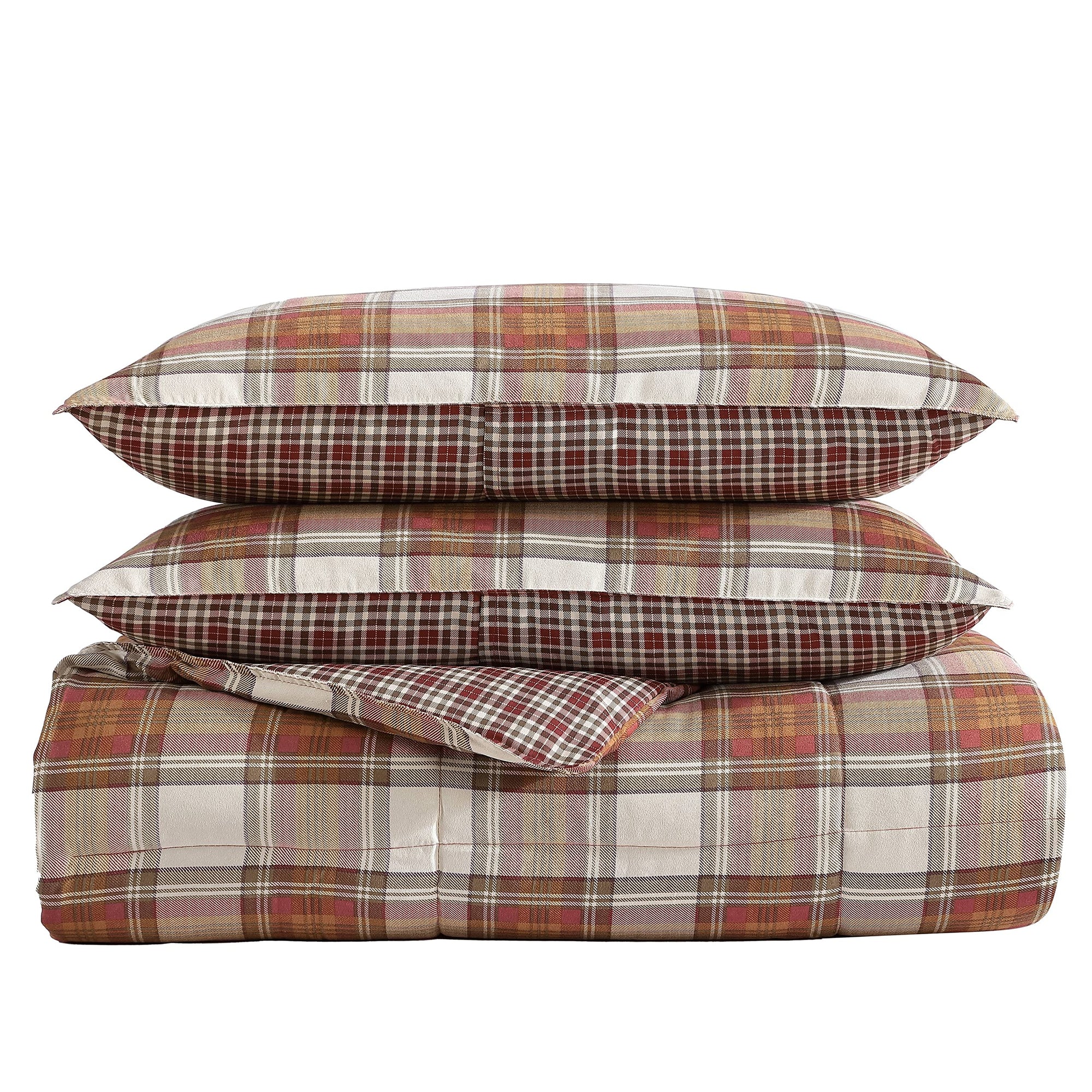 Edgewood Red Comforter Set - From Where - 