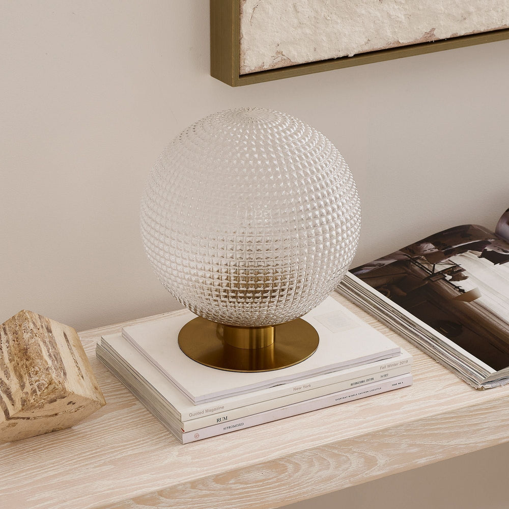 Edie Prismatic Table Lamp - From Where -