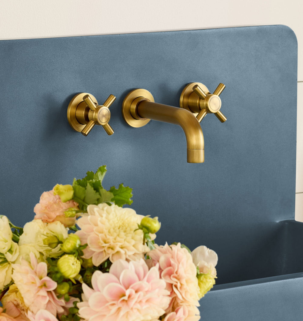 Edy Widespread Wall Mount Faucet - From Where Finds -