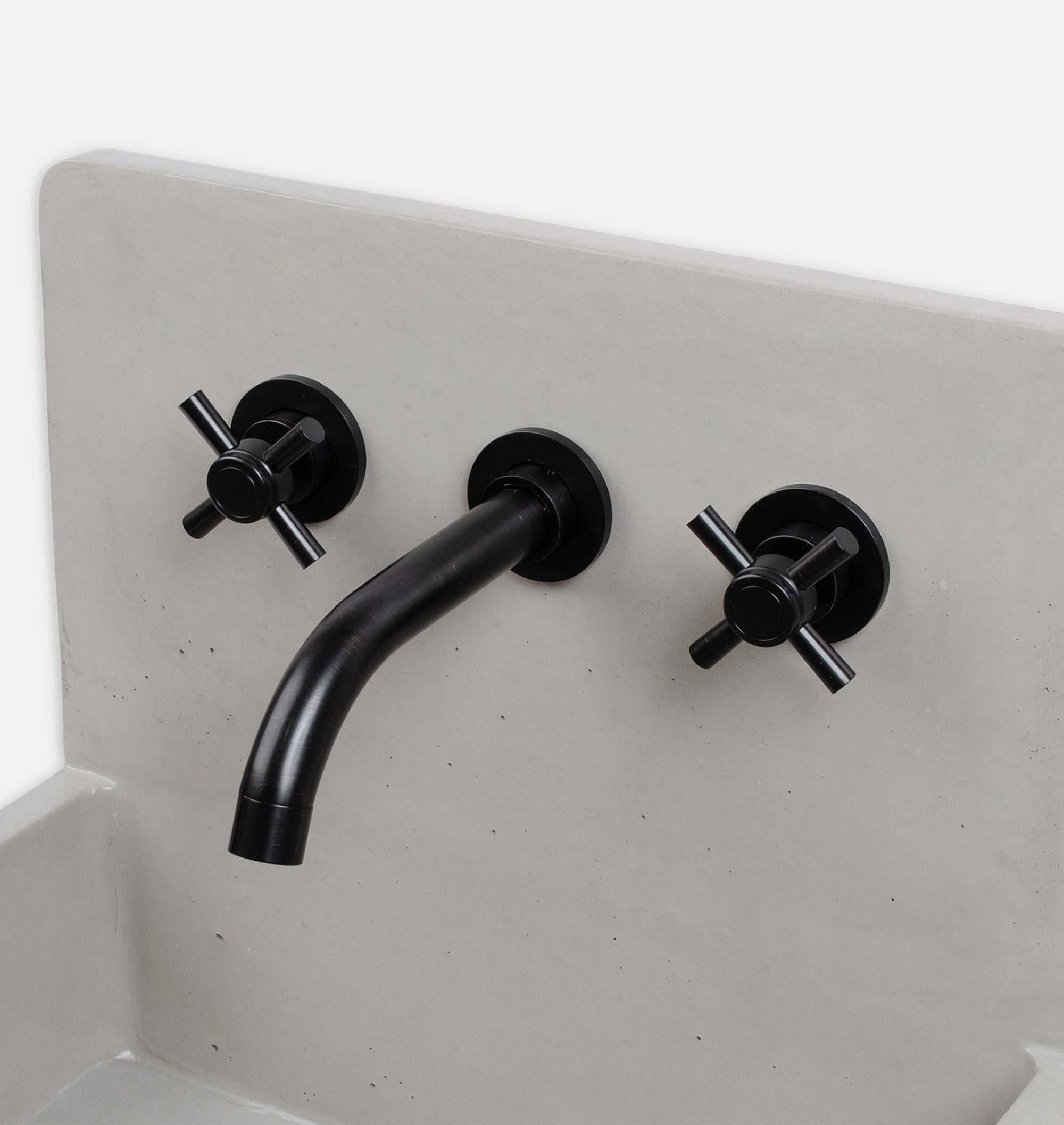 Edy Widespread Wall Mount Faucet - From Where - 