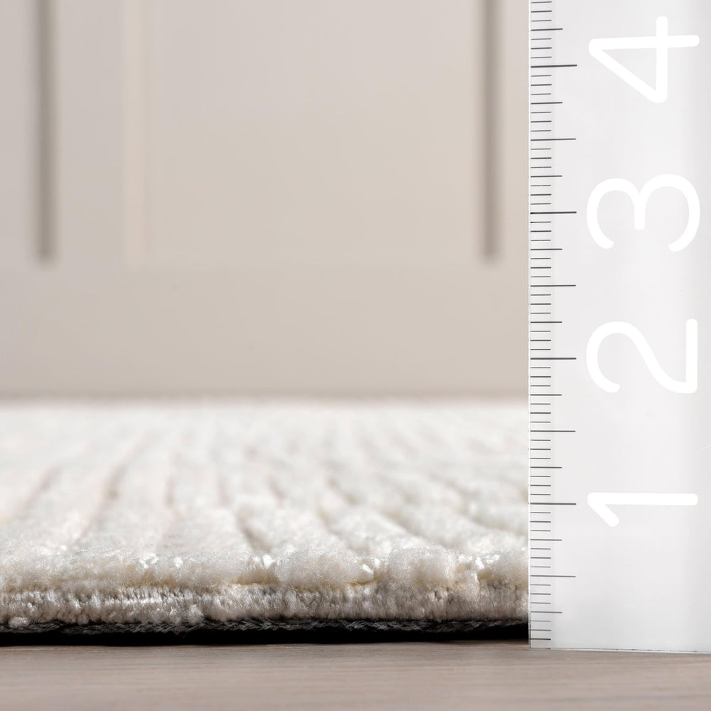 Waverly Broken Stripe Rug | Ivory