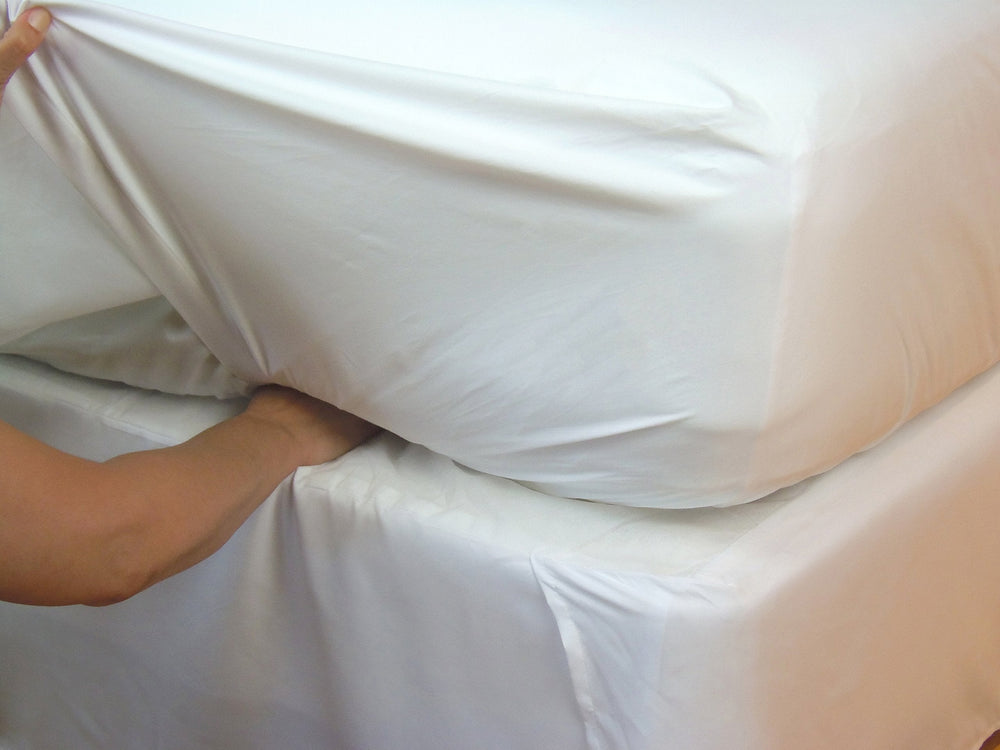 Effortless Bedding Oversized Adjustable Bed Sheet Set with New Elastic Grip Corner Straps - From Where - 