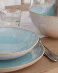 Eivissa 12 - Piece Dinnerware Set with Soup/Pasta Bowl - From Where Finds - 