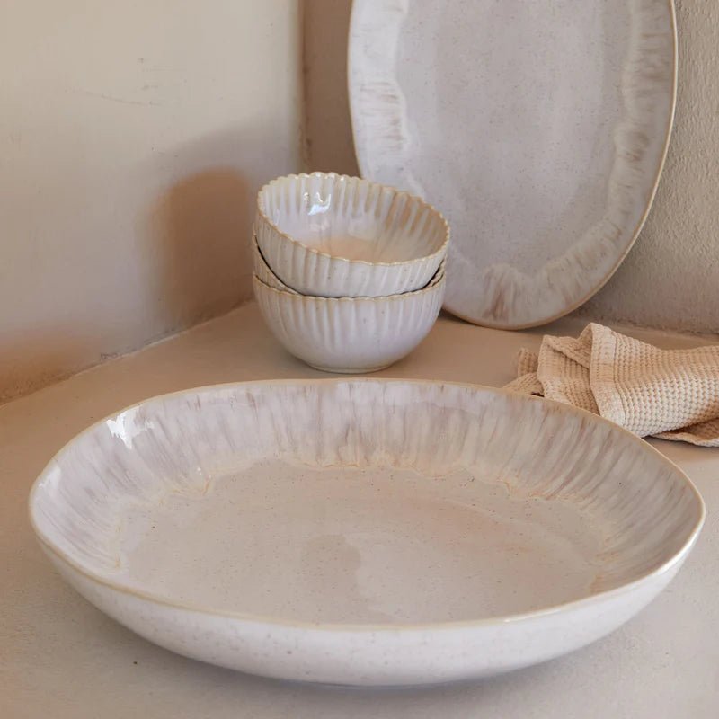 Eivissa Low Serving Bowl - From Where Finds - 