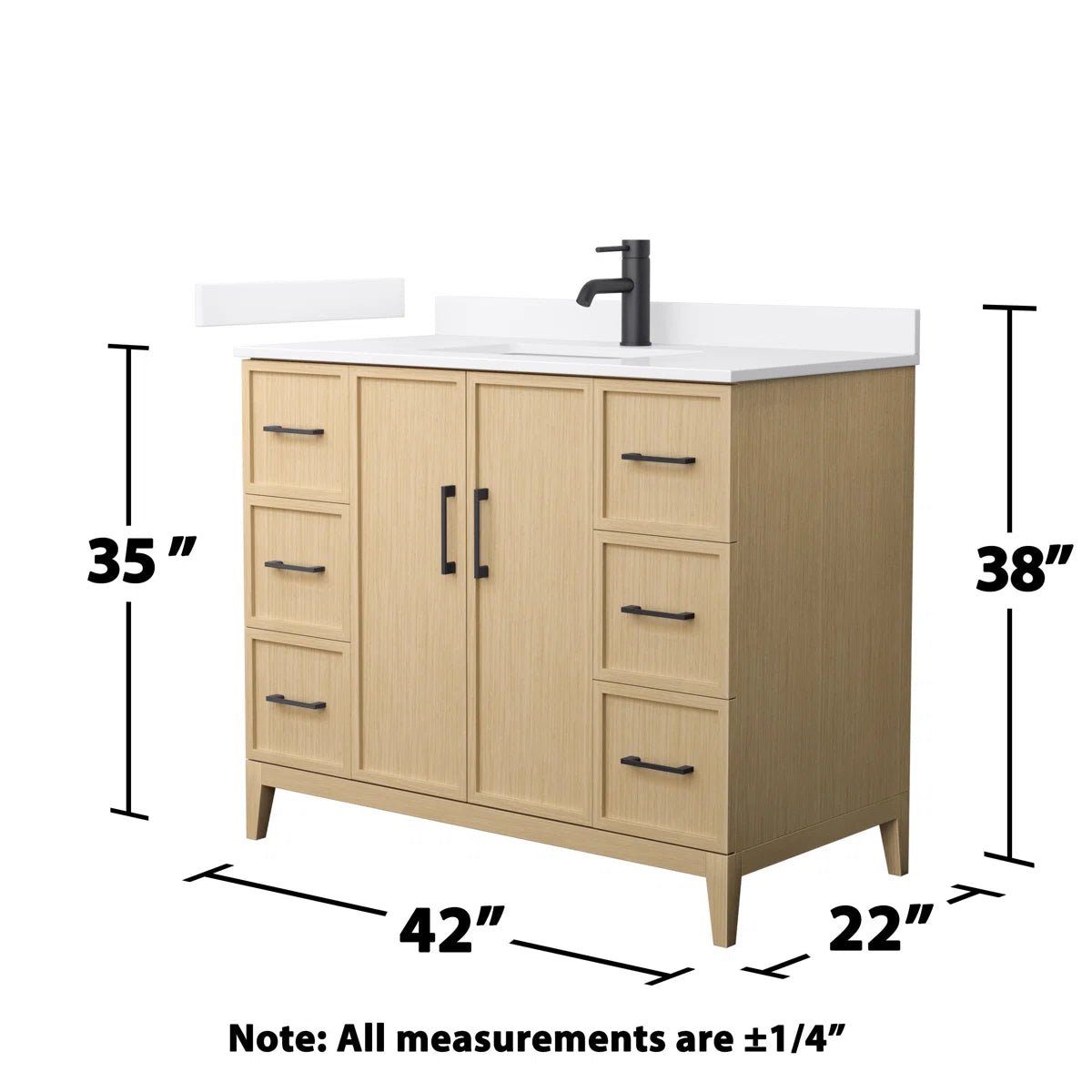 Elan 42" Single Bathroom Vanity - From Where - 
