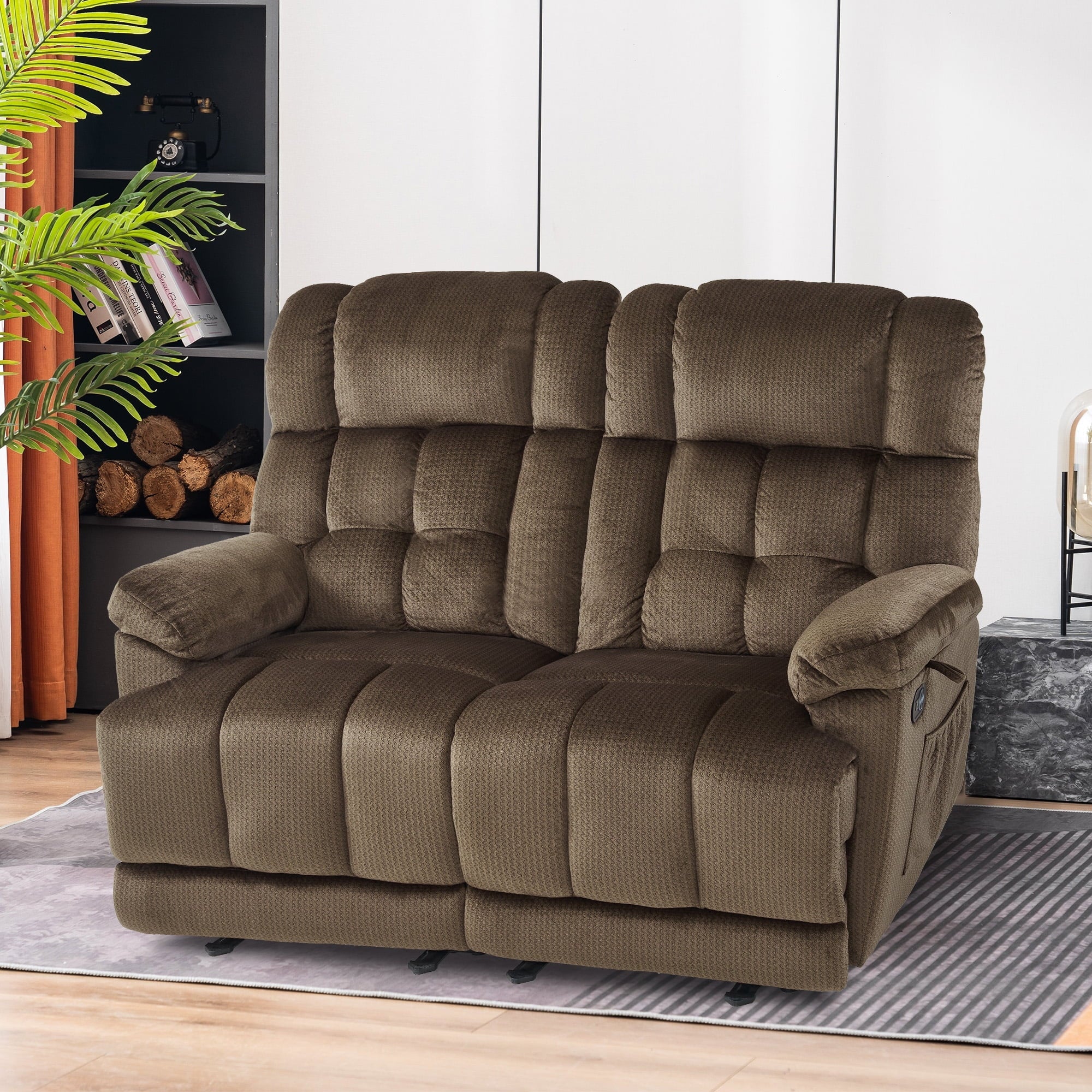 Electric Reclining Loveseat Sofa - From Where - 