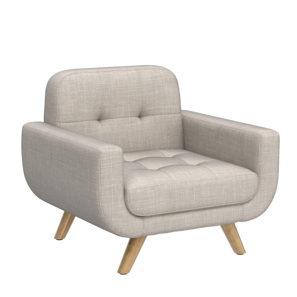 Elena Contemporary Accent Chair - From Where - 
