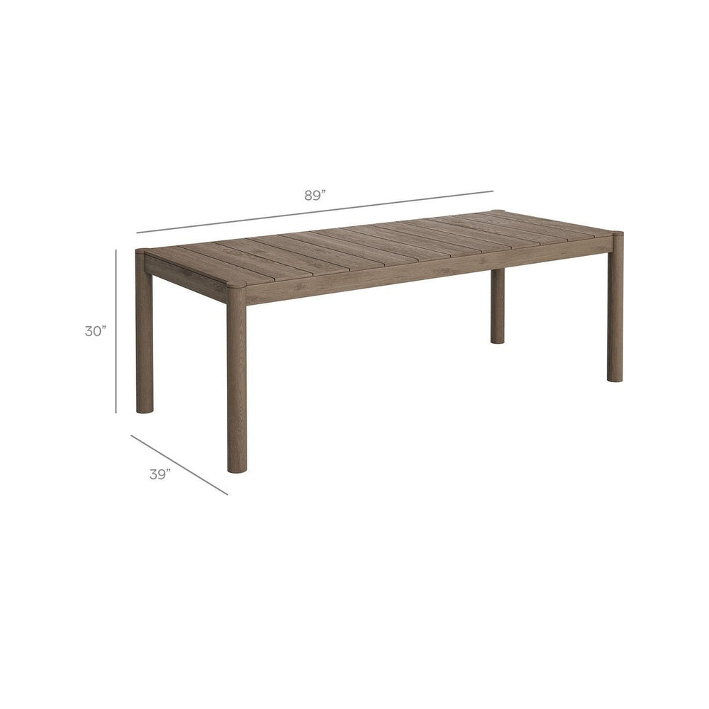 Eleni 7 Piece Outdoor Patio Teak Wood Dining Set - From Where Finds - 