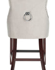 Eleni Tufted Wing Back Counter Stool (Set of 2) - From Where Finds - 