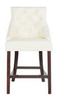 Eleni Tufted Wing Back Counter Stool (Set of 2) - From Where Finds - 
