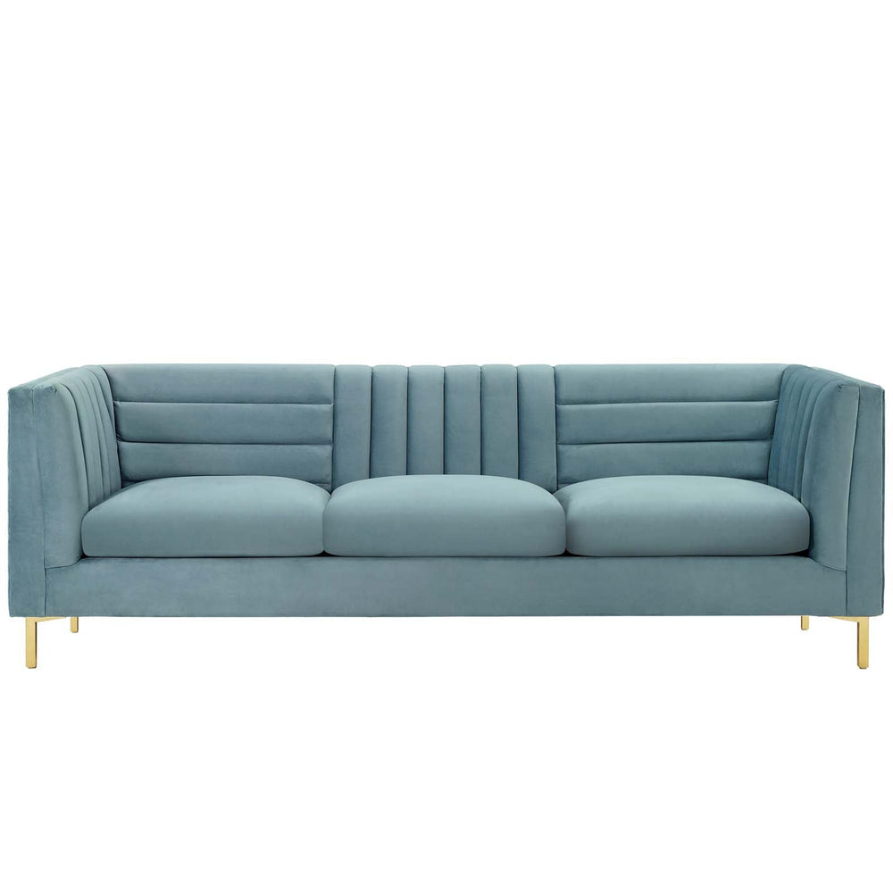 Ella Velvet Sofa - From Where - 