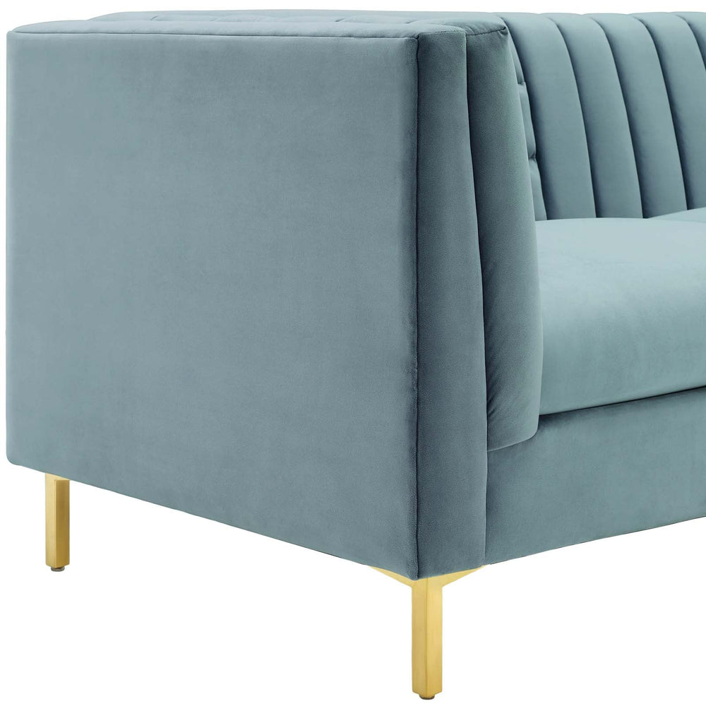 Ella Velvet Sofa - From Where - 