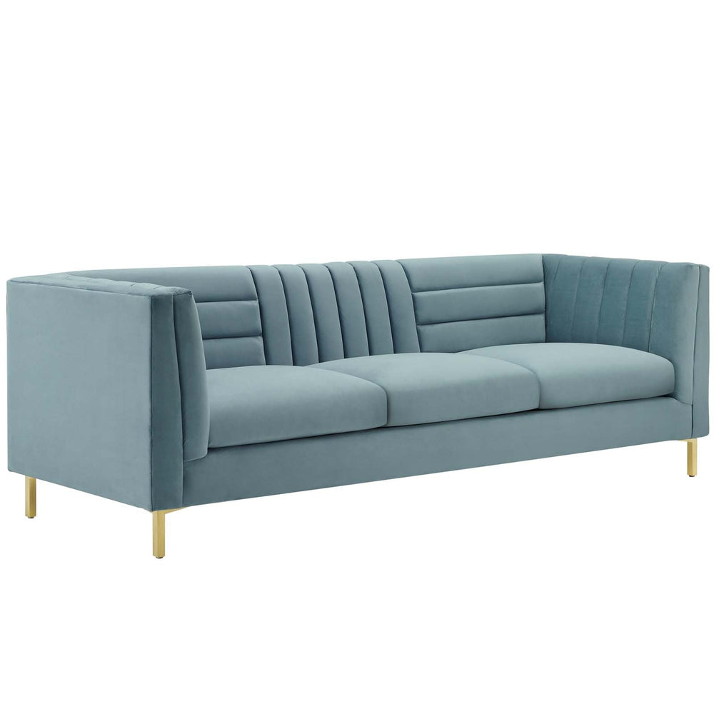 Ella Velvet Sofa - From Where - 