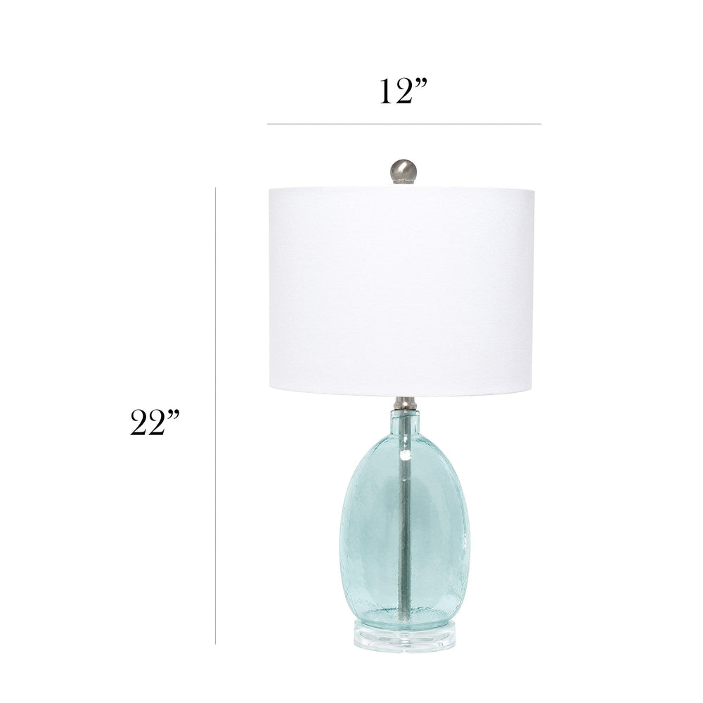 Ellipse Transparent Table Lamp - From Where - 