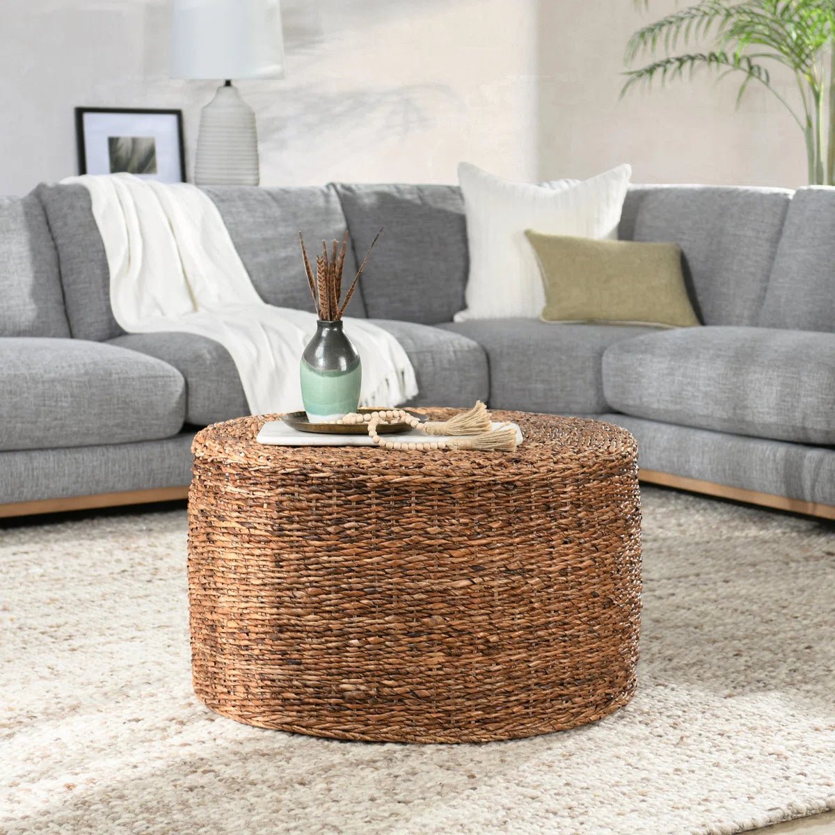 Ellsberg Rattan Coffee Table - From Where - 