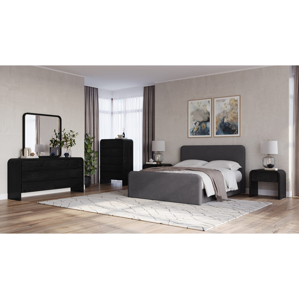 Elora Fully Upholstered Platform Bed - From Where Finds - 