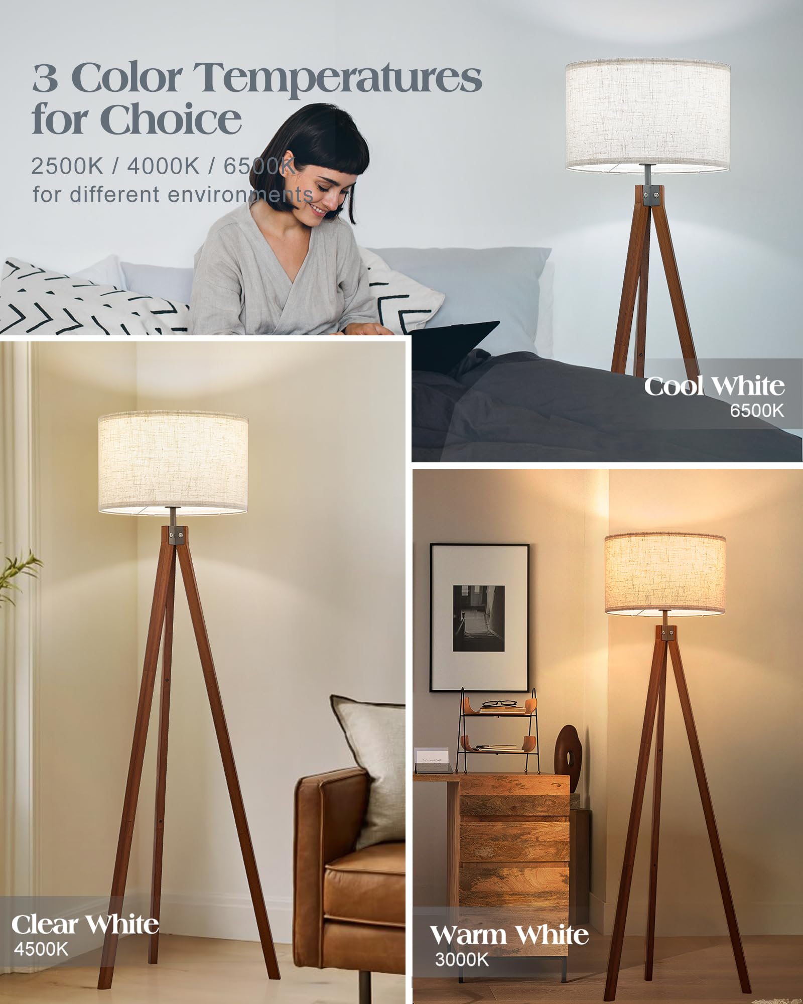 ELYONA Tripod Floor Lamp - From Where - 